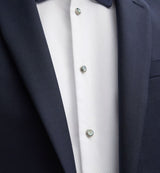 Oval Cufflinks & Dress Shirt Studs Set