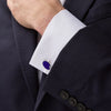Silver and Lapiz Lazuli Cufflinks