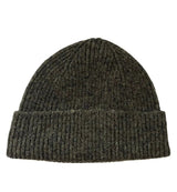 Premium Heritage Wool Beanie in Granite