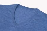 Hoi Polloi Merino Crew Neck in Denim Blue