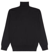 Hoi Polloi Merino Wool Roll Neck in Black