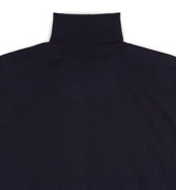 Hoi Polloi Merino Wool Roll Neck in Navy