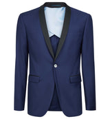 Rivington Navy Shawl Collar Two Piece