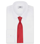 Silk Handmade Tie in Red