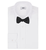 Self-Tie Black Silk Bow Tie