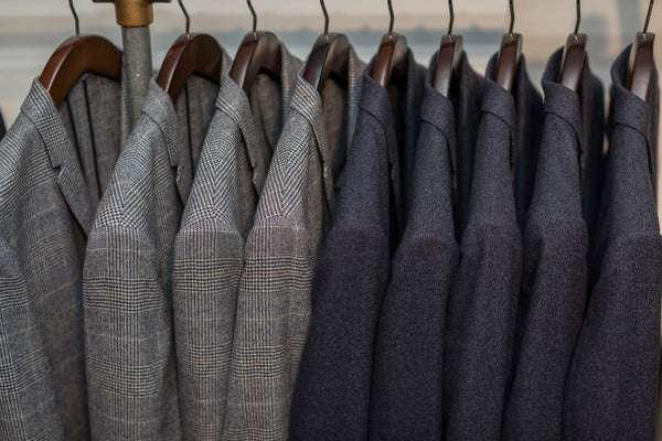 Our various tailoring materials and fabrics