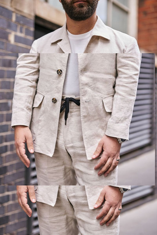 The Drawstring Cotton Trousers