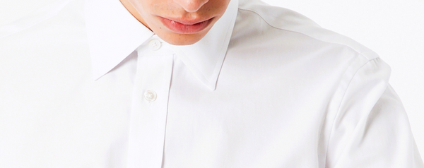 Luxury crisp white shirts