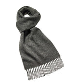 Luxury Merino Scarf in Dark Charcoal