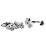 Sterling Silver Classic Car Cufflinks