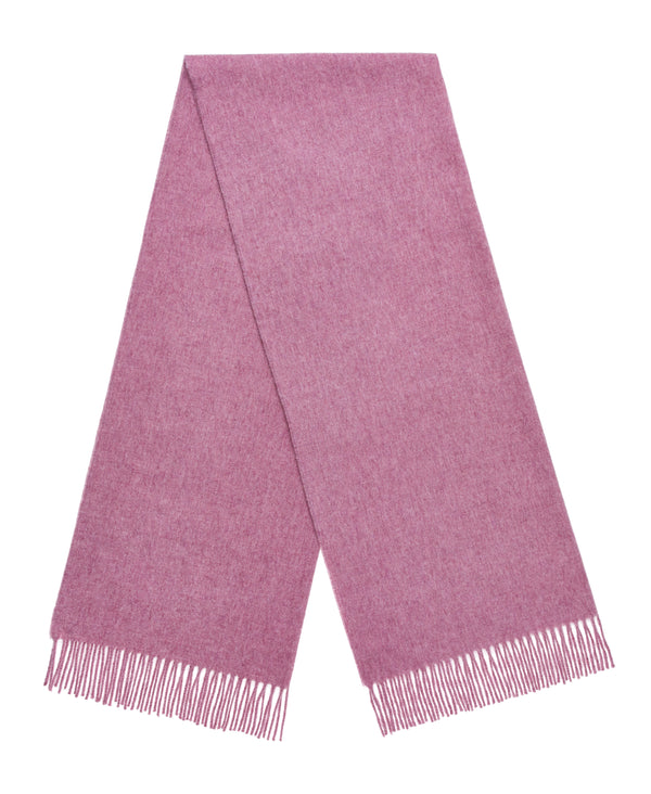 Wide Luxury Merino Scarf in Dusky Rose