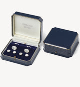 Oval Cufflinks & Dress Shirt Studs Set