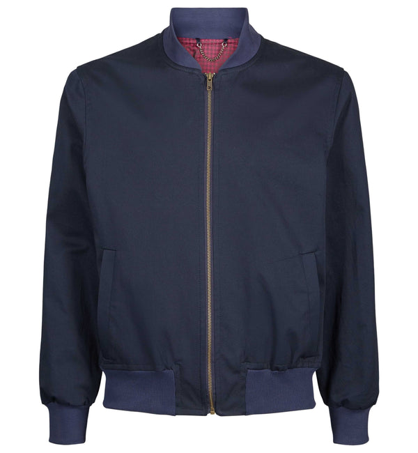 Blomfield Navy Bomber Jacket Made to Order