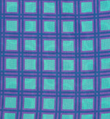 Double Sided Print Pocket Square Mint Square