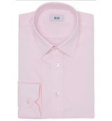 Ritz Slim Fit Cotton Shirt in Pink