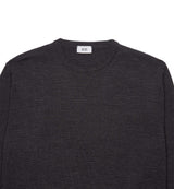 Hoi Polloi Merino Crew Neck in Anthracite